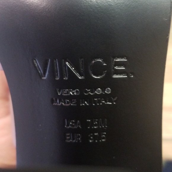 VINCE Nicolette Strappy Leather Sandal, Saddle - Picture 5 of 5